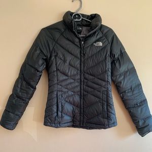 North face women’s Alpz down jacket- dark gray